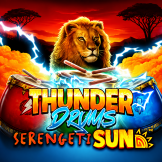 Thunder Drums Serengeti Sun logo