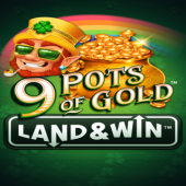 9 Pots of Gold Land & Win logo